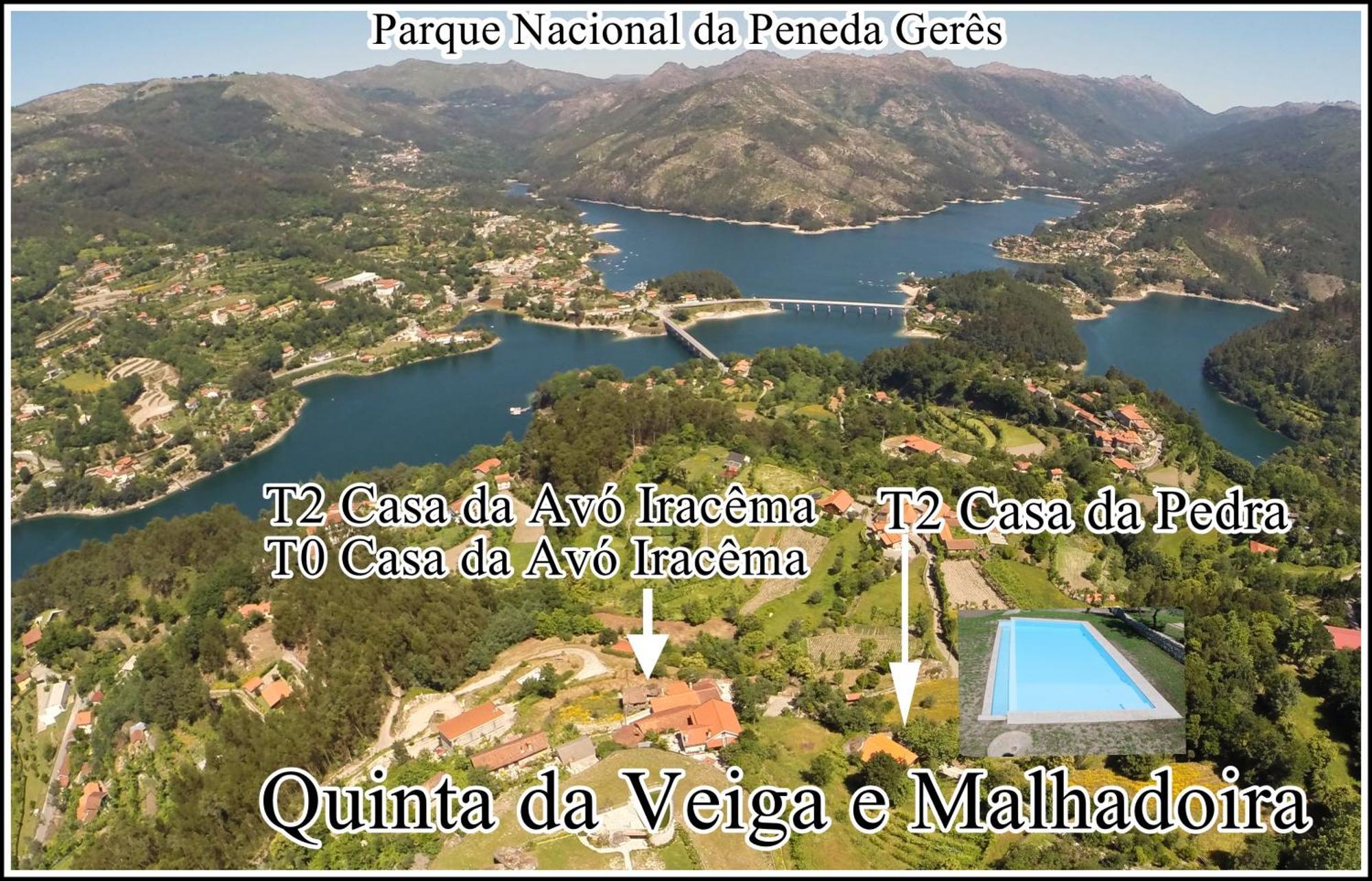 Penzion Quinta Da Veiga E Malhadoira Vieira do Minho Exteriér fotografie
