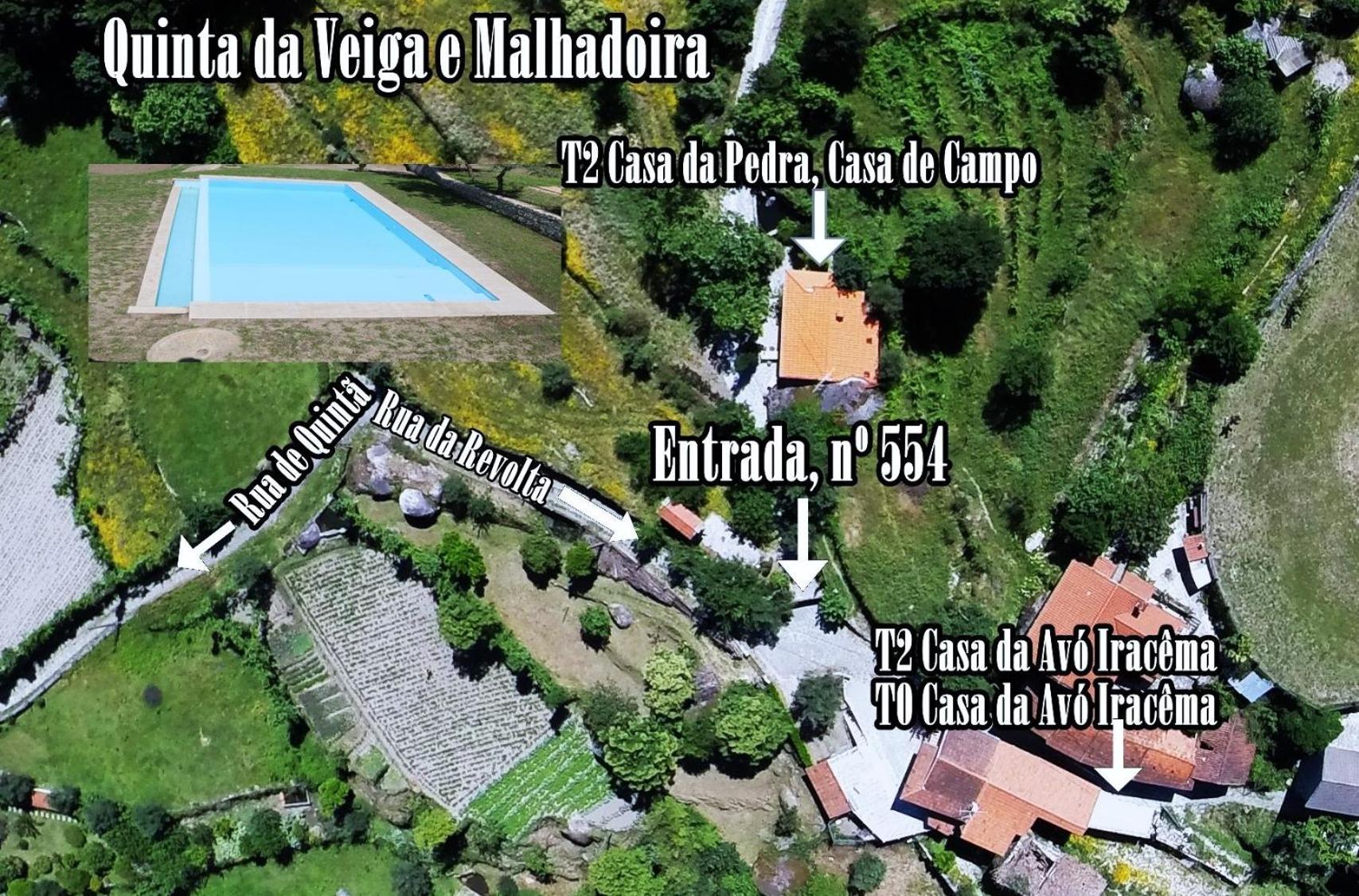 Penzion Quinta Da Veiga E Malhadoira Vieira do Minho Exteriér fotografie